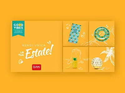 Social Media design carousel collection design illustration media socialmedia