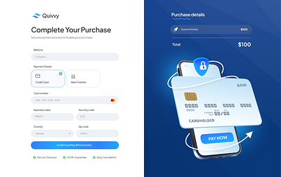 Checkout page beautiful bill blue cart checkout clean creative design energetic minimal modern payment purchase secure ui uiux web