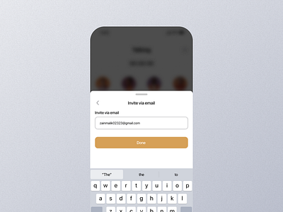 Invite Mail Mobile App Ui app design invite mail invite mail app invite mail design invite mail details invite mail experience invite mail mobile invite mail option invite mail page invite mail screen invite mail setting invite mail ui invite mail view invite mail widget mobile screen ui