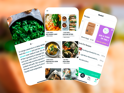 Green Recipe App app ui cooking creative culinary cusines green kitchen healthy eating ingredients meal planning mobile cookbook new dishes organic meals plant based recipes plantful app recipe app recipes user experience vegan cooking vegeterian dishes white space