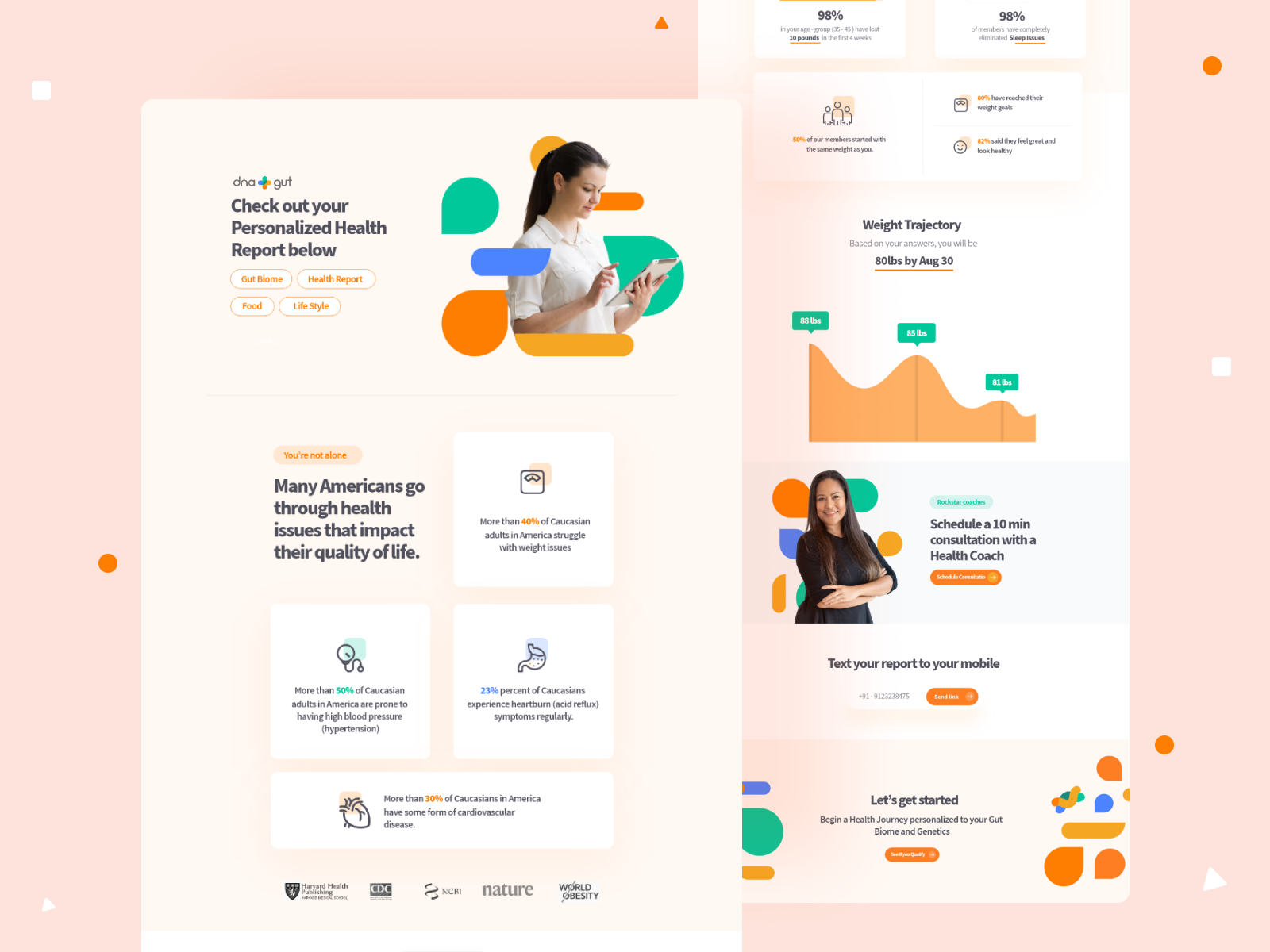 Example of Landing Page Design