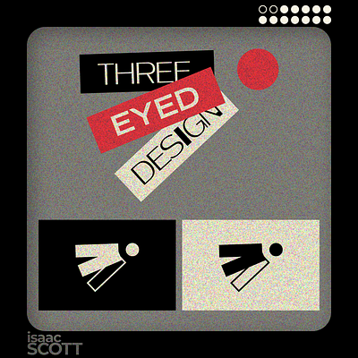 Three Eyed Swatch Mark 3 eyed design branding graphic design iii logo oklahoma tulsa