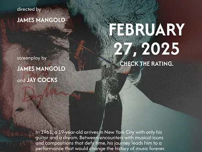 Poster - A complete unknow graphic design movie music poster