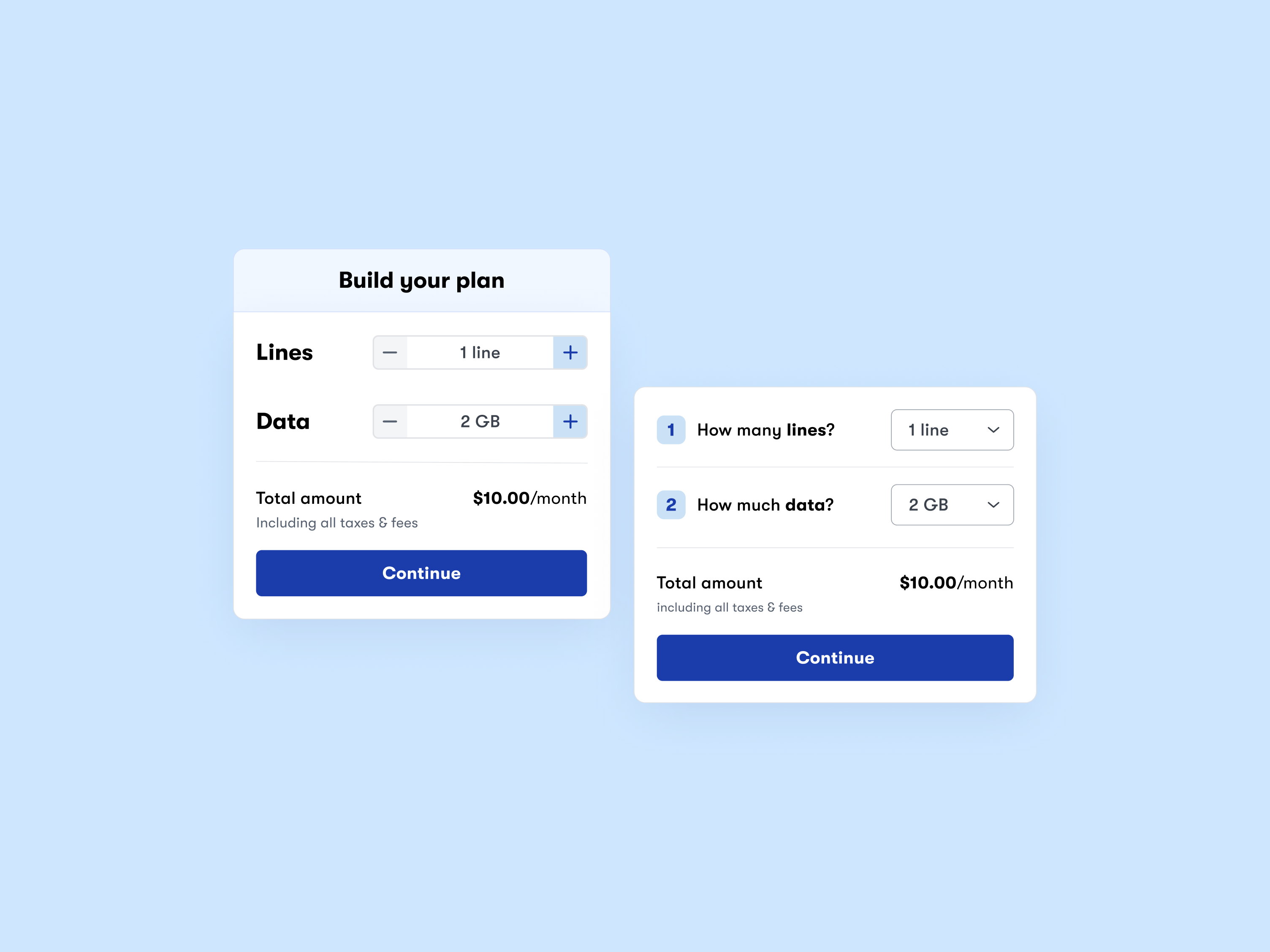 Plan Builder UI Component dailyui plan builder ui selection ui uidesign uiux
