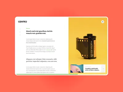 Blog post for agency's website agency blog blog post design homepage landing post text type typography web website