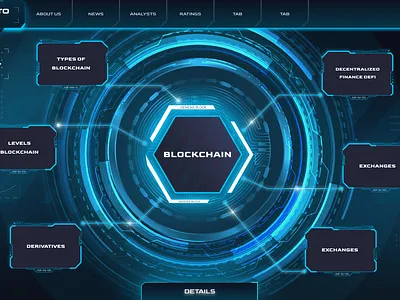 Crypto service UX/UI design crypto cyberpunk figma illustration logo responsive design service ui ux vector web design