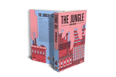 The Jungle Book Cover Design adobe illustrator book cover book cover design design illustration illustrator layout design