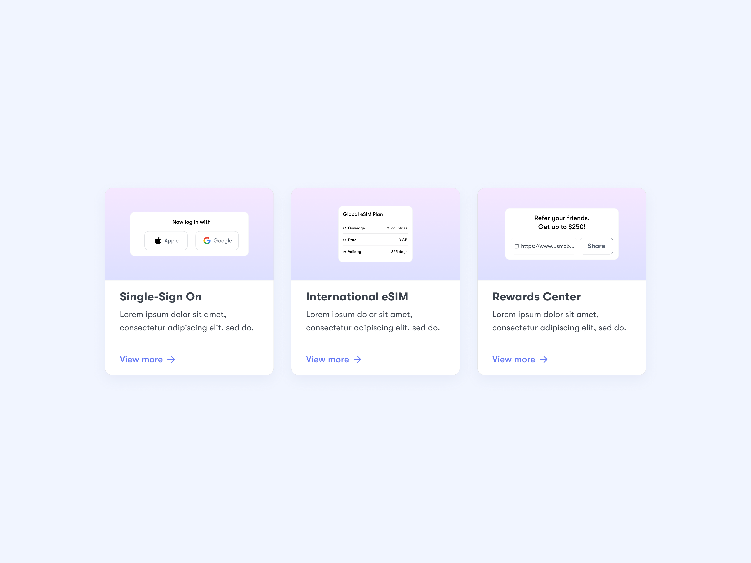 Feature Cards Section dailyui feature cards feature section ui cards uidesign uiux