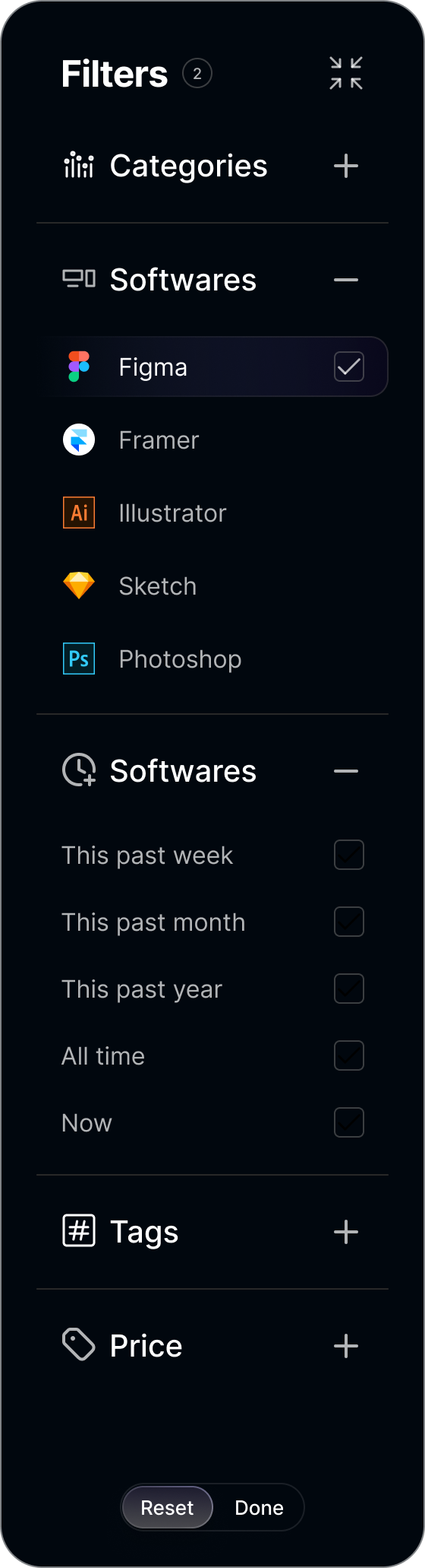 Designing the Perfect Side Menu in Figma. app design branding layout saas side menu ui visual design