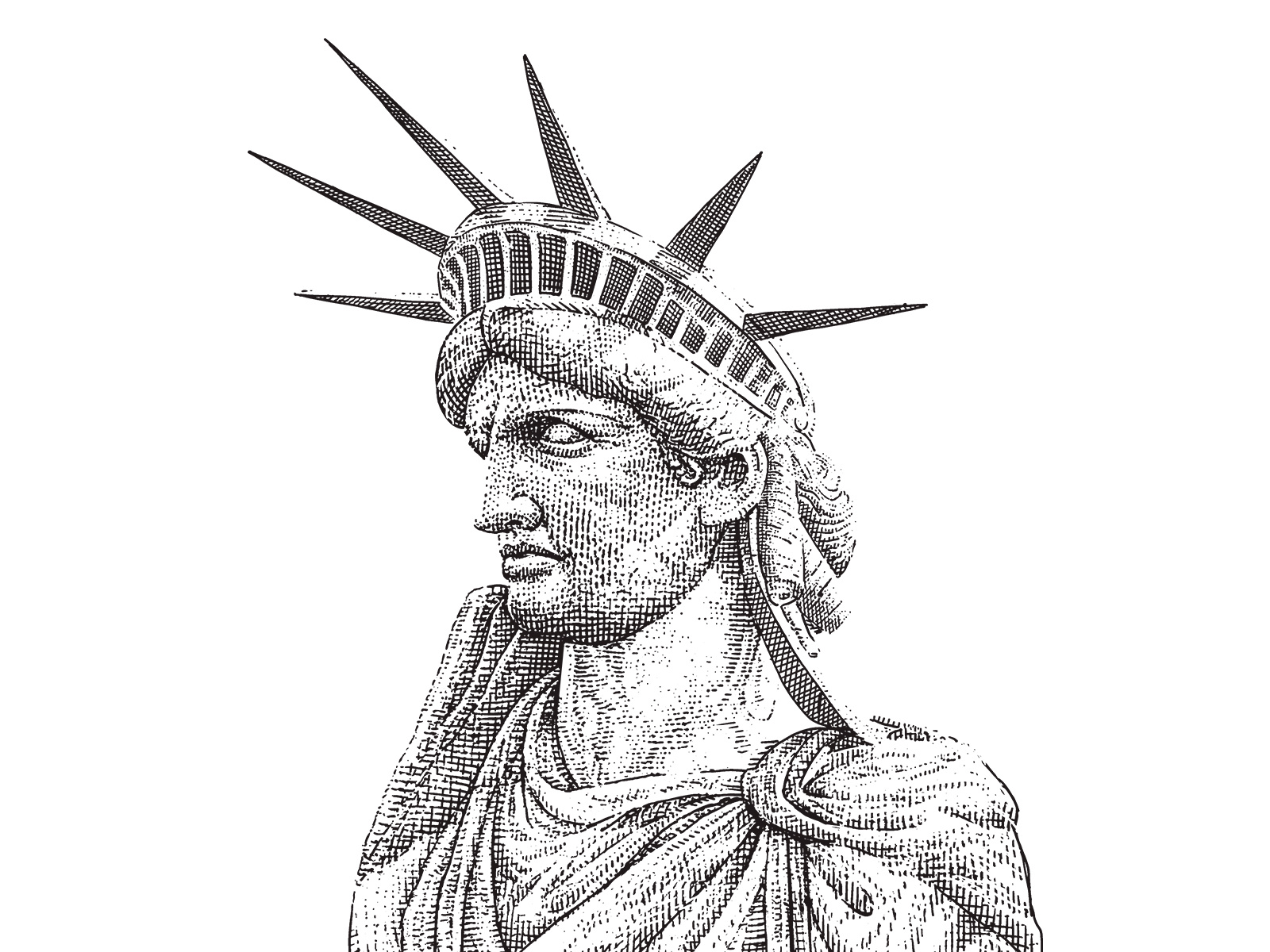 Example of Hedcut (Wall Street Journal) Portrait