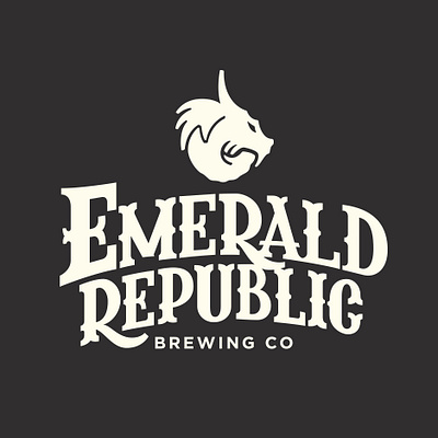 Emerald Republic Brewing Co app branding design icon illustration logo typography ui ux vector