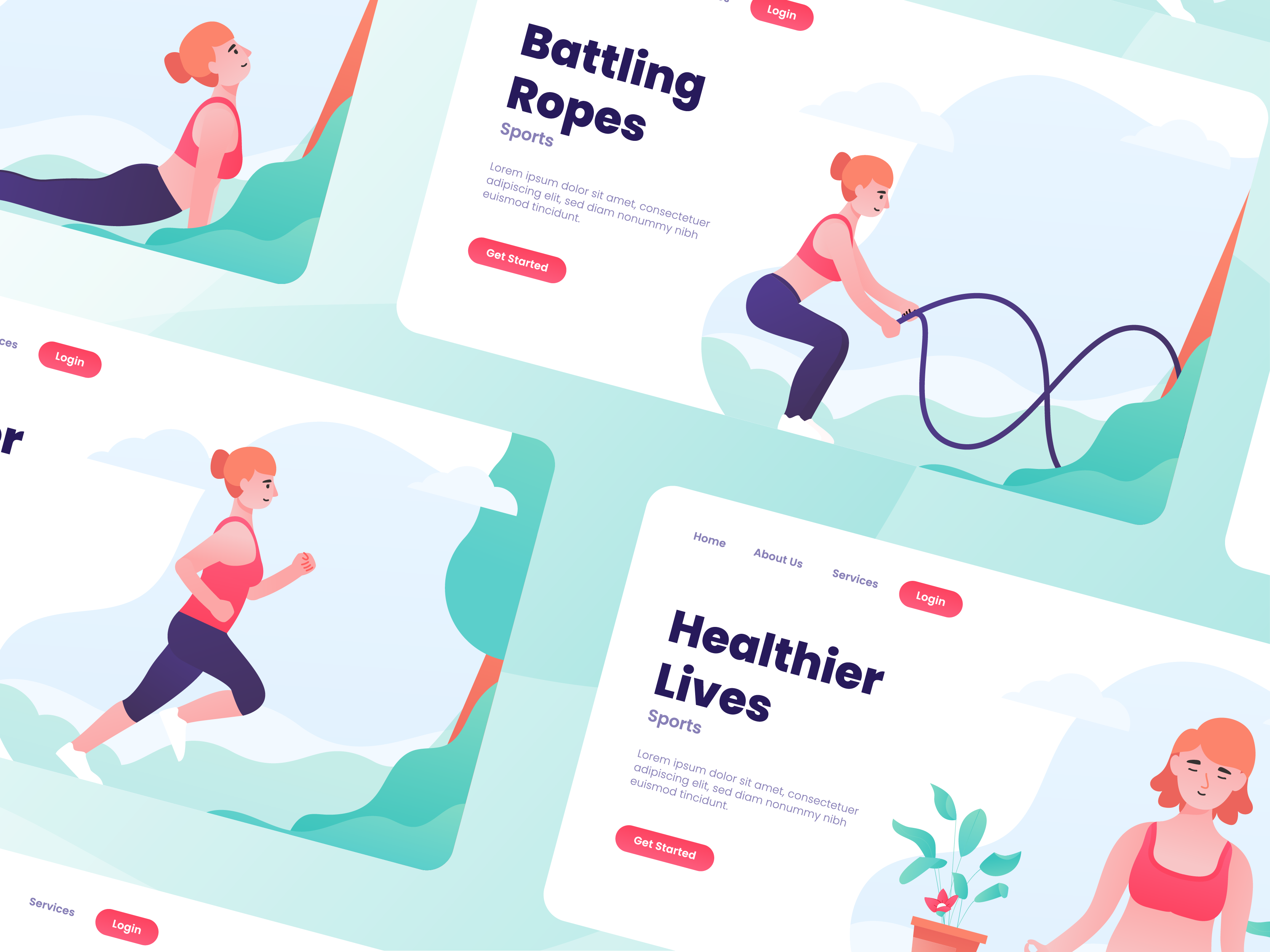 Example of Illustration For Your Website Or App