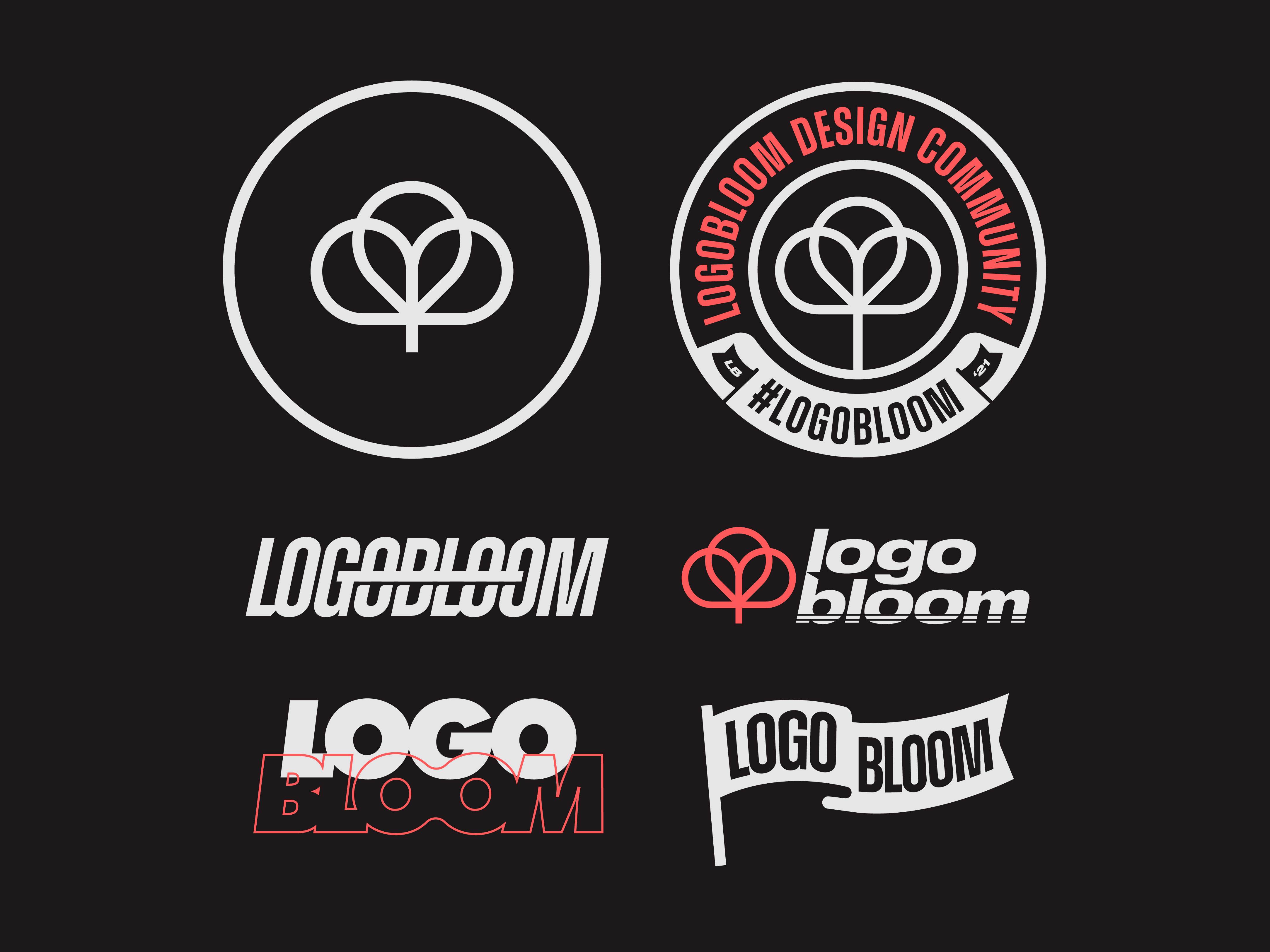 Example of Cohesive Brand Logo Sheet