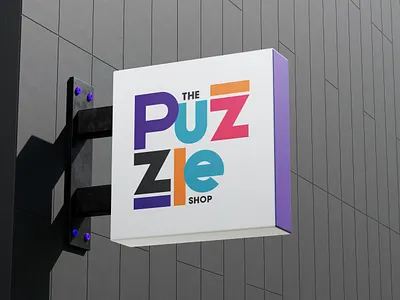 The Puzzle Shop branding design graphic design illustration. logo logo design
