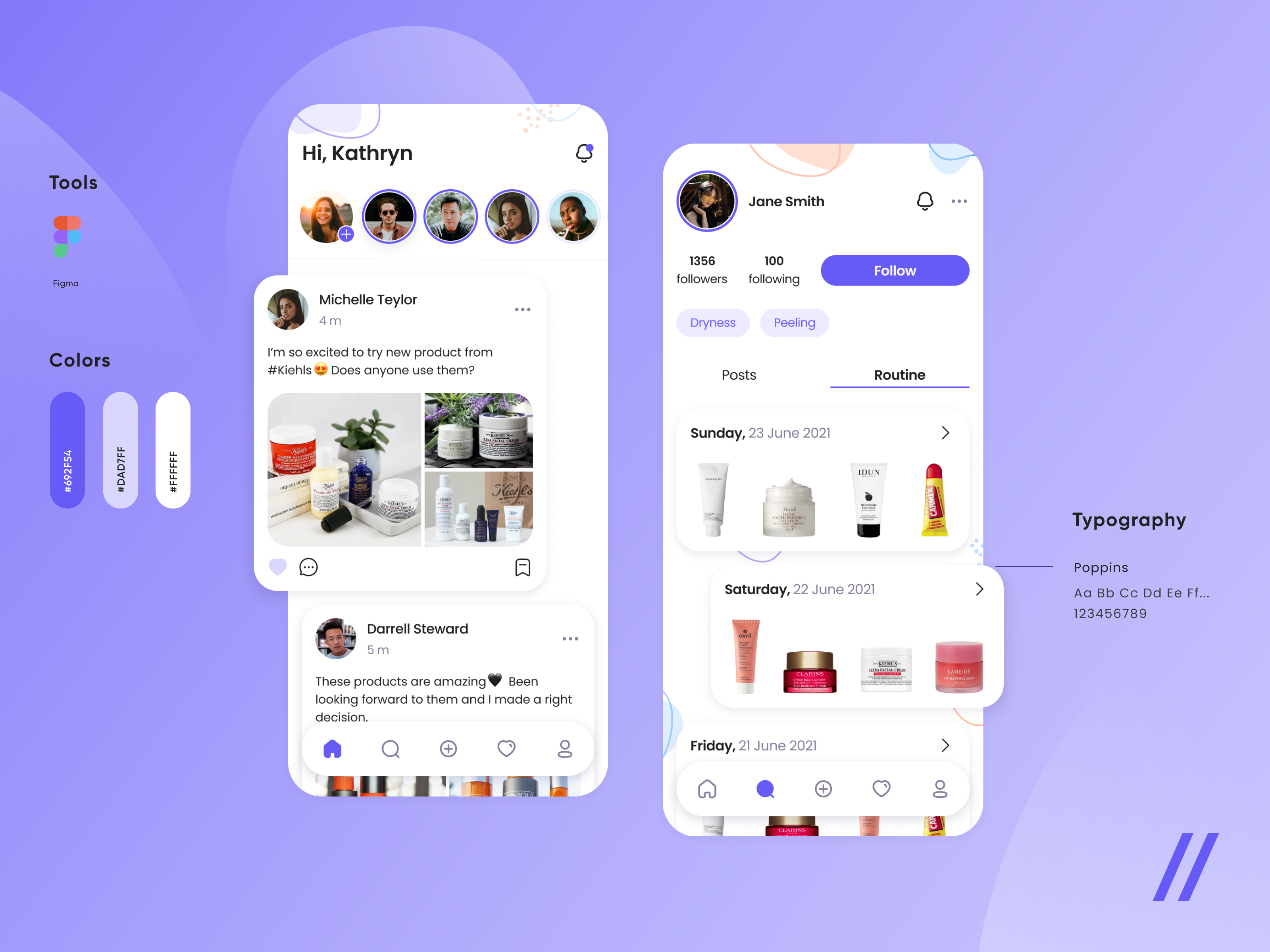 Skin Care App by Purrweb UI/UX Agency on Dribbble