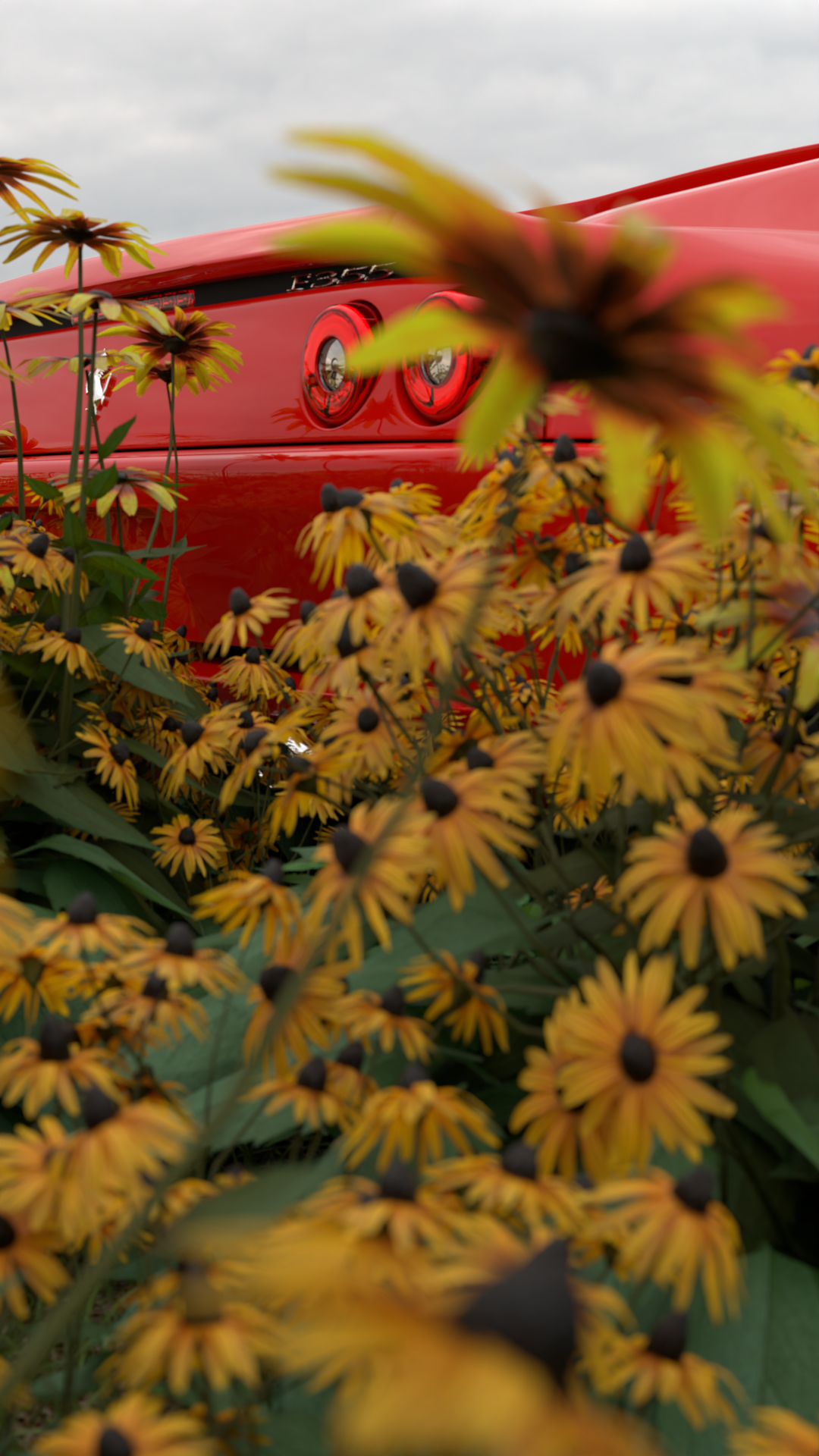 Ferrari Artwork 3d aesthetic blender branding car cars ferrari