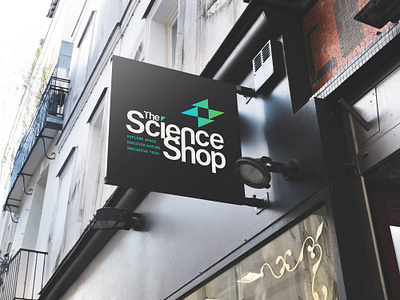 The Science Shop branding graphic design illustration. logo logo design