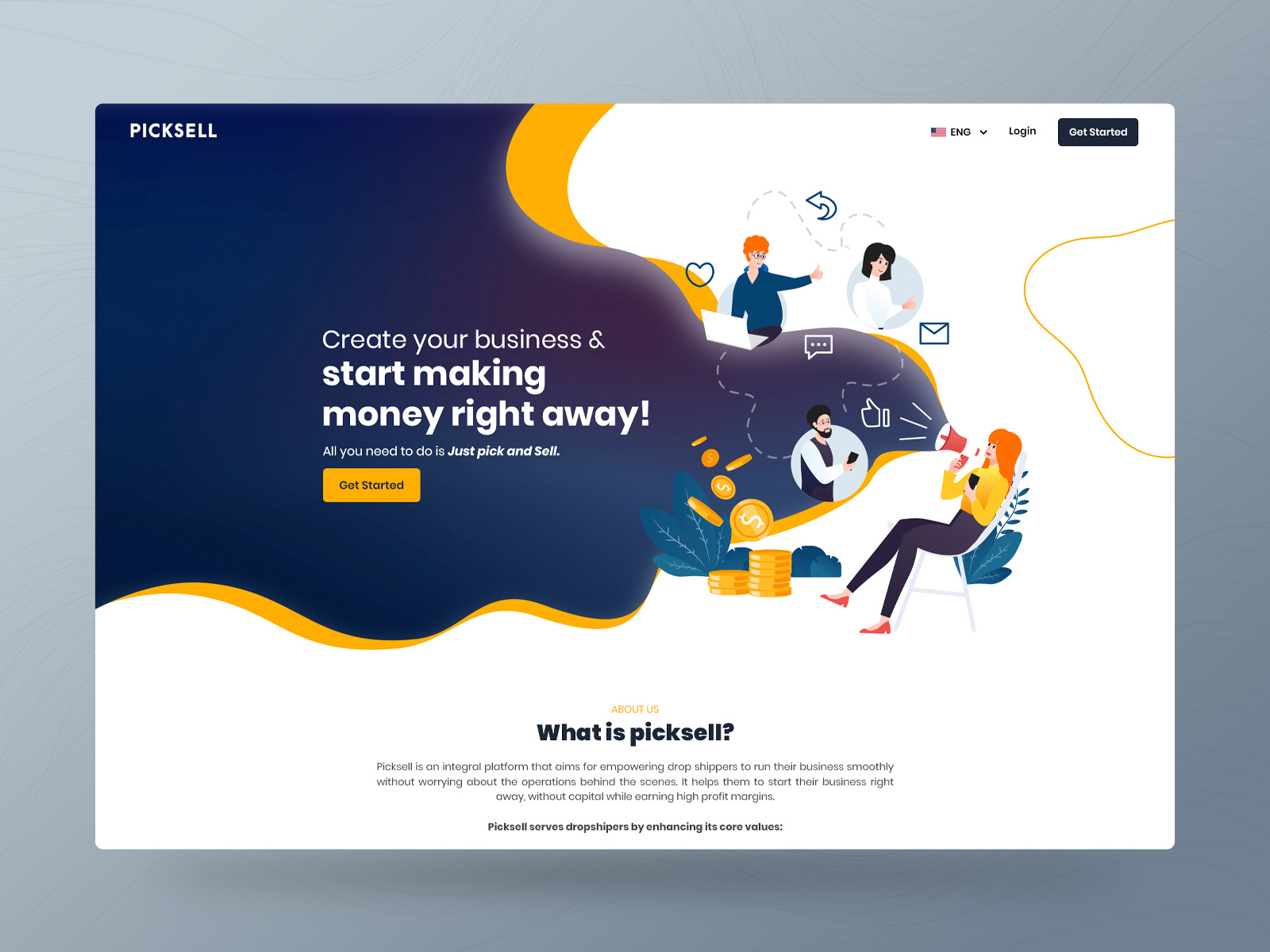 Example of Website Design | Website Redesign