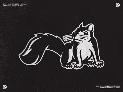 Squirrel Mascot Logo bold brand designer branding clean graphic design illustration logo logo designer mascot sports branding sports illustration sports logo squirrel vector