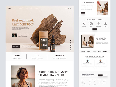 shopify cbd product website landing page cbd ecommerce shopify shopify store shopify website store ui woocommerce