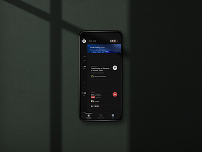 Night and Day 3d dark theme education illustration night mode ui unacademy ux