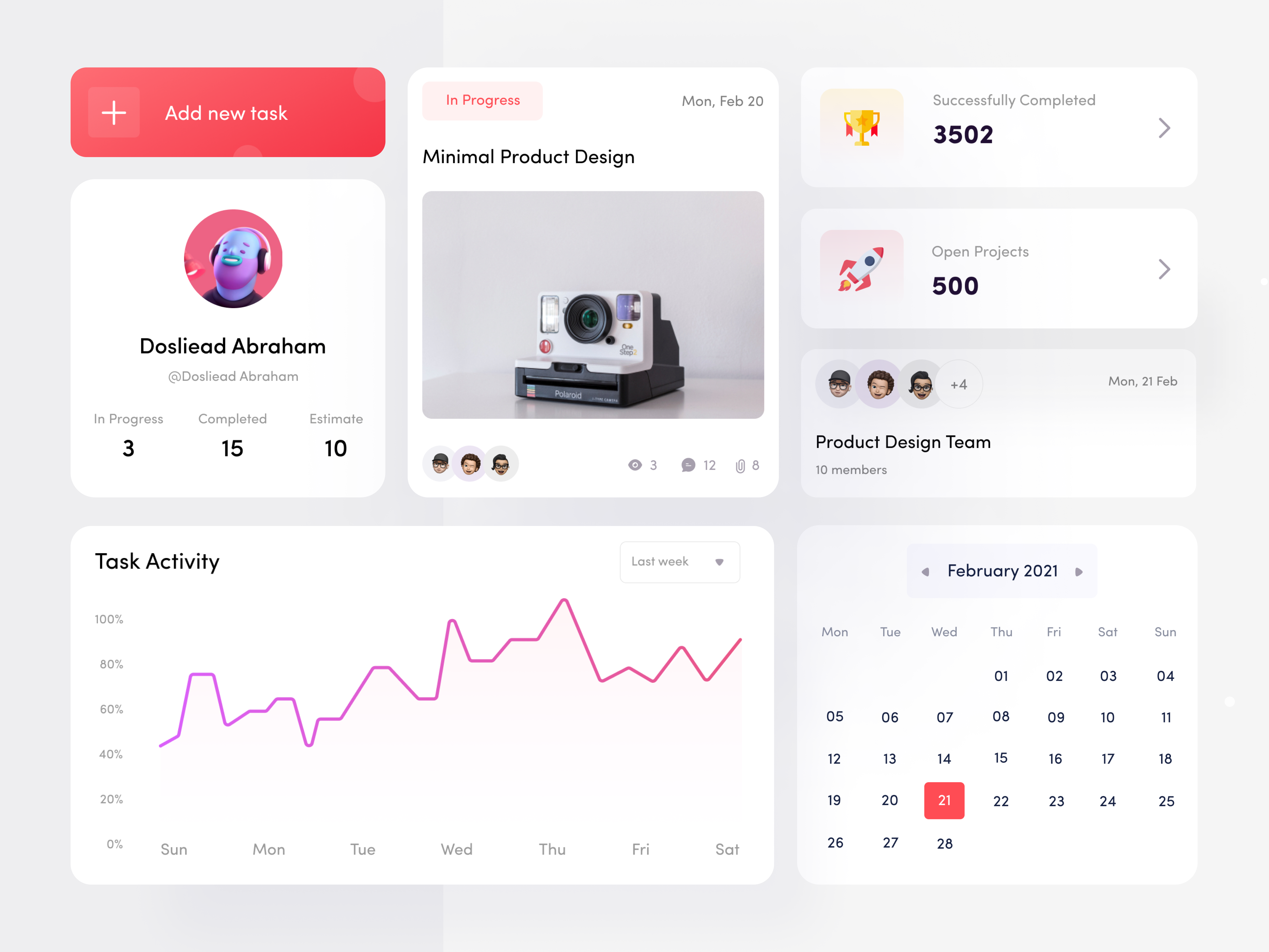Example of Figma Design System