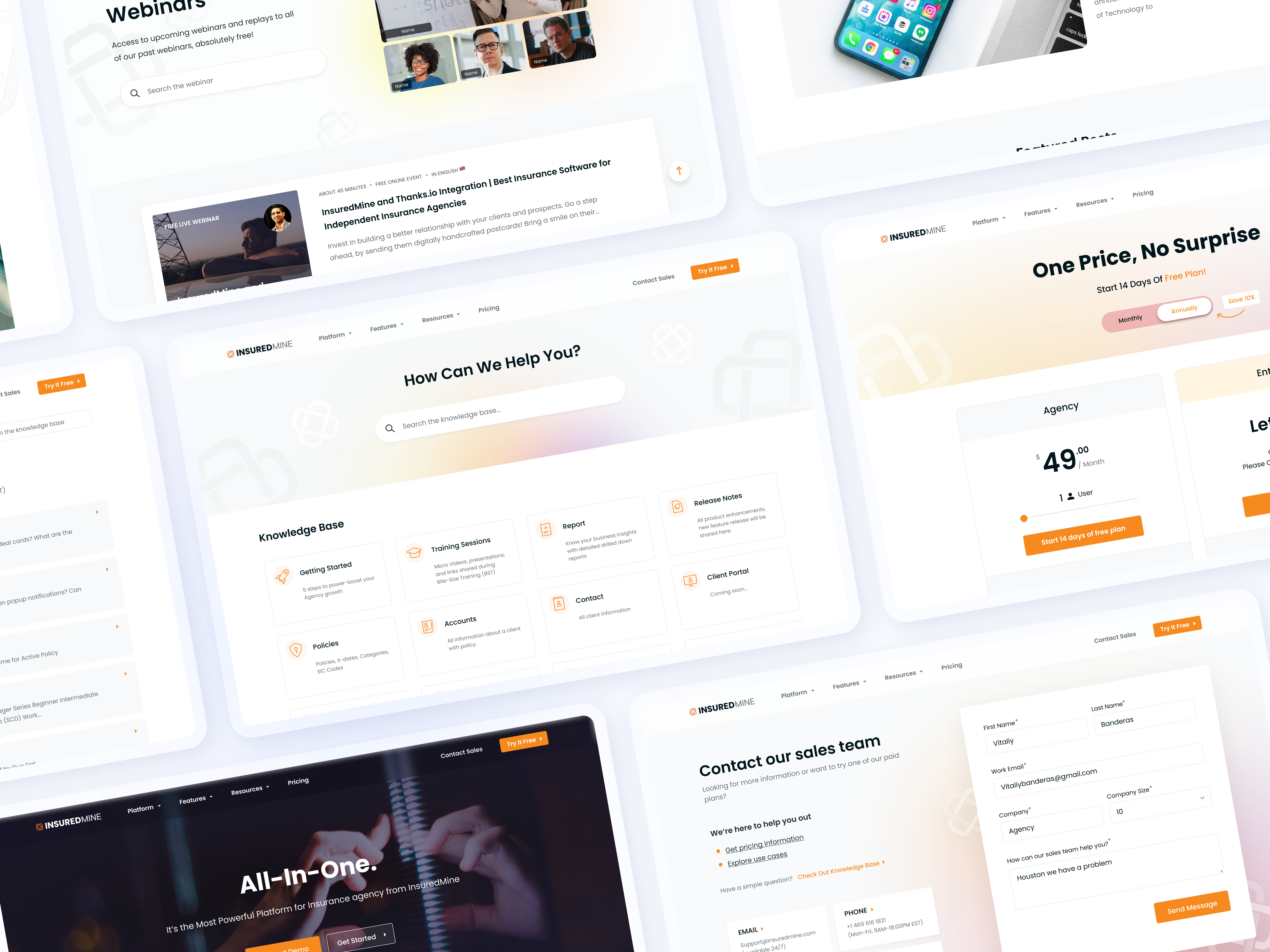 Example of Website Design