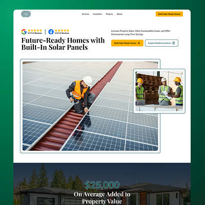 ApexSolar 🏗️ | New Builds Solar Website Design landing page modern solar solar company website solar landing page solar website solar website design solar website template web design website website design