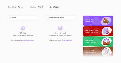 For You: A Quick Guide to Using SFx Money App component design system fintech mobile app ui ux