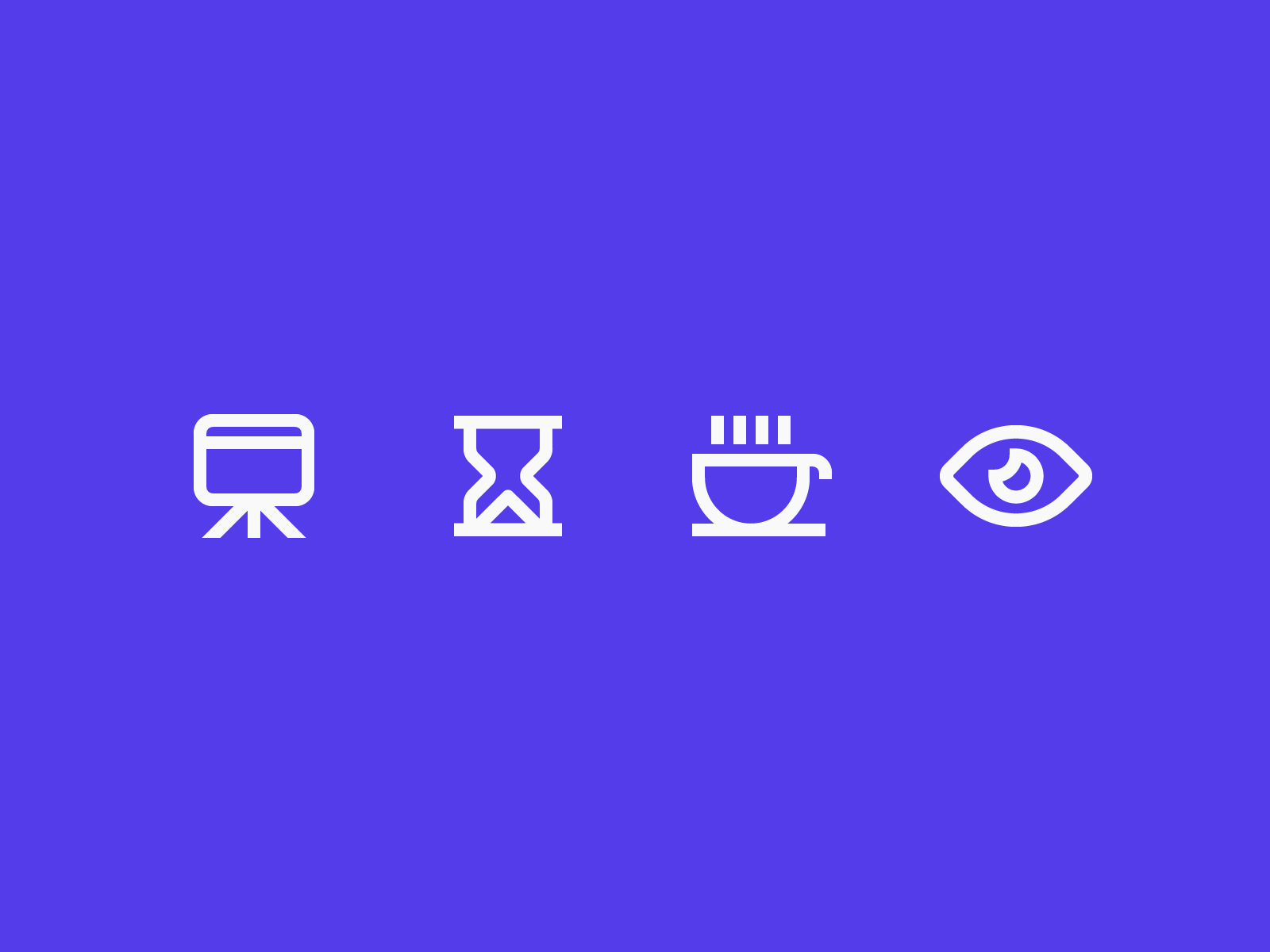 Lightning Talks Icons by Dan Fleming on Dribbble