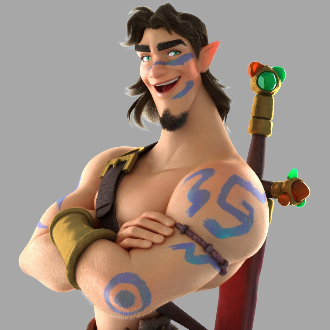 Pixar Style Cartoon Character 3d 3d art 3d modeling advertising animation character design mascot render