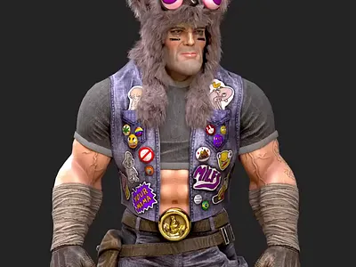 3D Real-Time Character 3d animation character design illustration modeling motion graphics