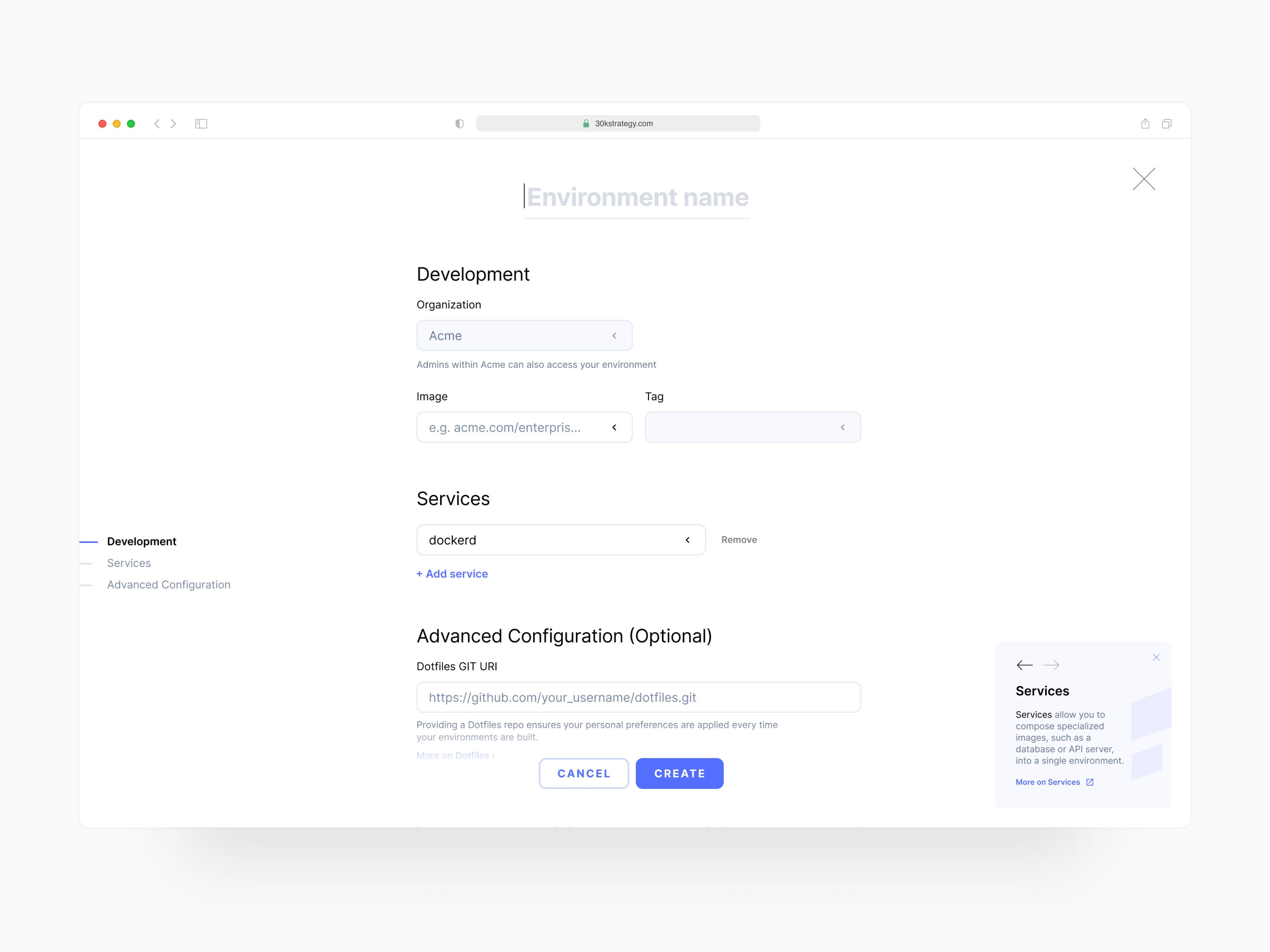 Example of Ongoing UX/UI Design Support (~ 20hrs)
