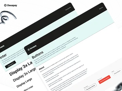 Deuspay - Design System app bitcoin branding crypto cryptocurrency design designsystem graphic design illustration logo minimal typography ui uikit ux