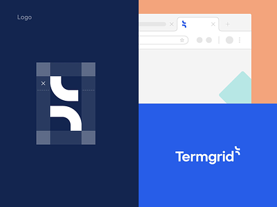 Termgrid - Branding Animation b2b brand branding colors communication copy icon logo marketing product design saas strategy typography ui ux visual identity web website website design wordmark
