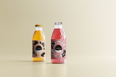 Beverage logo & label design beverage label logo packaging