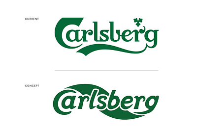 Carlsberg Rebrand Concept beer branding carlsberg danmark design logo package design packaging rebrand