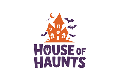 House Of Haunts Branding branding design graphic design illustration logo typography vector