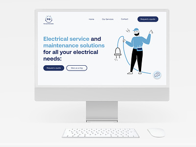 PG Electricians brandbook branding design electrician graphic design logo poster stationery webdesign webflow website