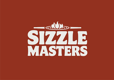 Sizzle Masters Branding branding design graphic design illustration logo typography vector