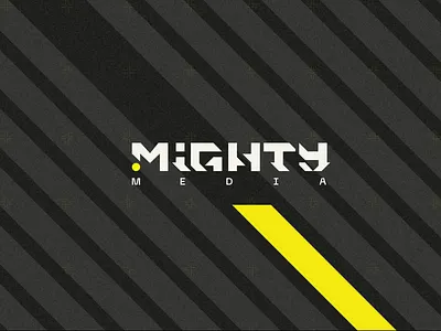 Mighty Media Branding brand design branding branding identity corporate design graphic design illustration logo logotype typography ui ux visual branding web website