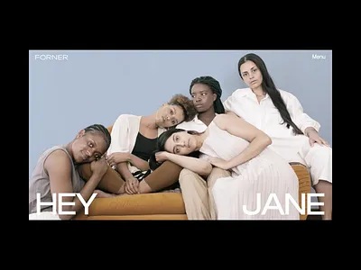 FORNER Project Page grid synchronized ui ux video web website