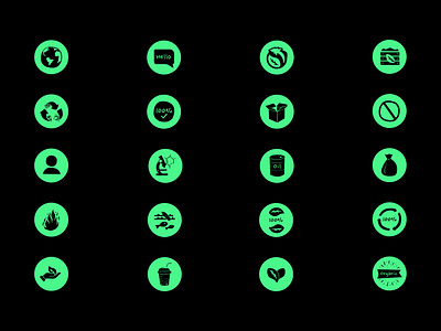 Source Green Icon Set branding climate climate change environmental icon set packaging sustainable