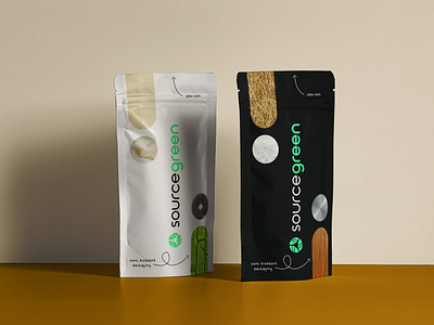 Source Green Package Design branding climate climate change environment green logo package packaging sustainable