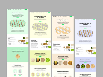 Source Green Industry Pages branding climate climate change industry materials packaging saas website