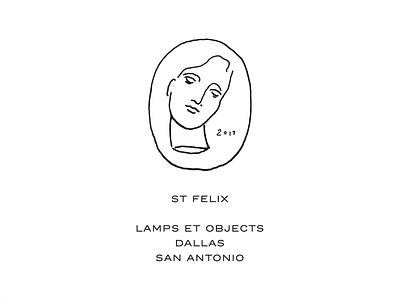 St Felix branding identity illustration logo typography wip