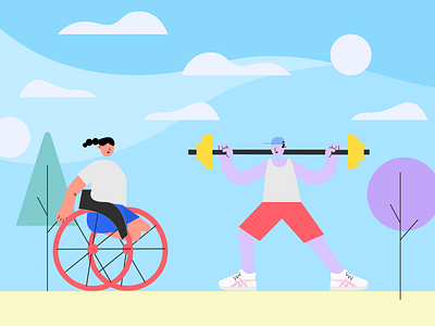 UI Design That Sweats branding design illustration illustration design illustrations illustrations／ui illustrator logo ui ux