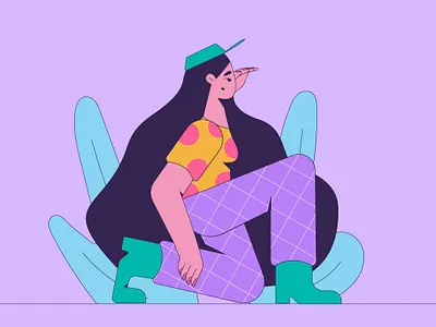 Where are you? 2d art adobe illustrator behance character character design character illustration design dribbble flat flat character flat design flat illustration freelance illustrator girl character illustration illustrator procreate vector vector character vector illustration