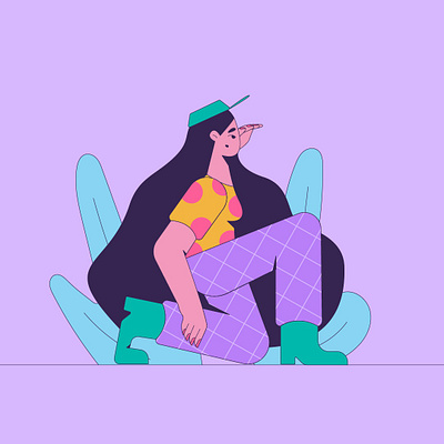 Where are you? 2d art adobe illustrator behance character character design character illustration design dribbble flat flat character flat design flat illustration freelance illustrator girl character illustration illustrator procreate vector vector character vector illustration