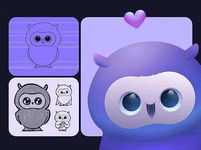 Character for Financial Crypto Company cryptocurrency